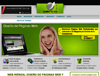 webmerida.com.mx screenshot