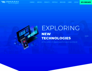 webmobitechnologies.info screenshot