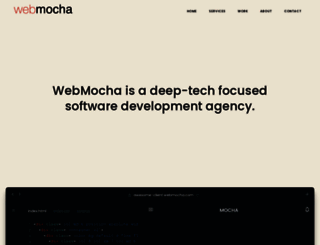 webmocha.com screenshot