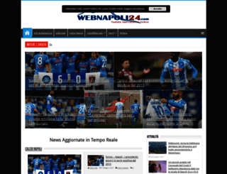webnapoli24.com screenshot