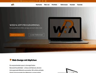 webnapp-programming.de screenshot