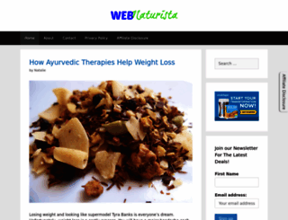 webnaturista.com screenshot