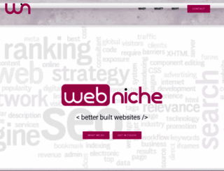 webniche.ie screenshot