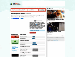 webnox.in.cutestat.com screenshot