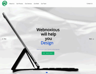 webnoxious.com screenshot