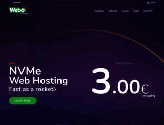 webo.hosting screenshot
