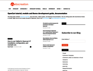 webocreation.com screenshot