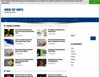 webofinfo.com screenshot