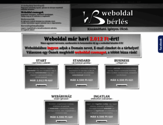 weboldal-berles.hu screenshot