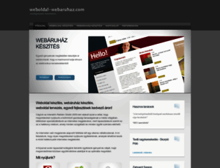 weboldal-webaruhaz.com screenshot