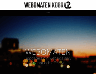webomaten.se screenshot