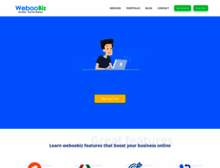 weboobiz.com screenshot