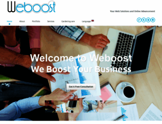 weboost.co.nz screenshot
