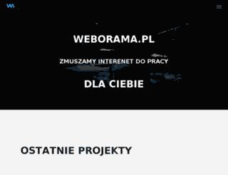 weborama.pl screenshot