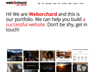 weborchard.co.uk screenshot