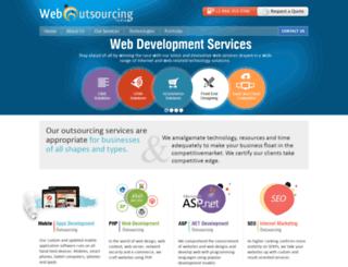 weboutsourcingindia.com screenshot