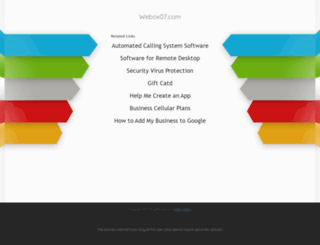 webox07.com screenshot