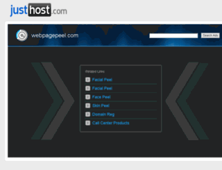 webpagepeel.com screenshot