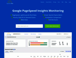 webpagespeedtester.com screenshot