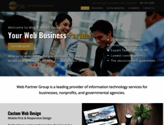 webpartnergroup.com screenshot