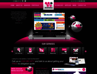 webphoria.co.uk screenshot