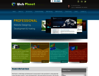 webplanetonline.com screenshot