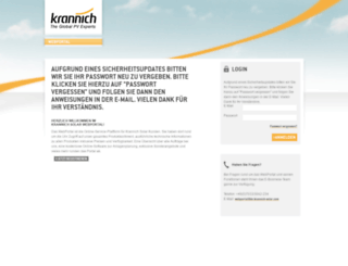 webportal.krannich-solar.com screenshot