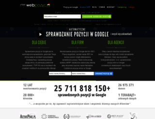 webpozycja.pl screenshot