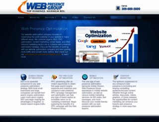 webpresencegroup.net screenshot