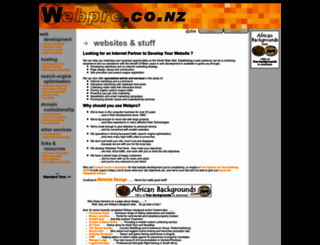 webpro.co.nz screenshot