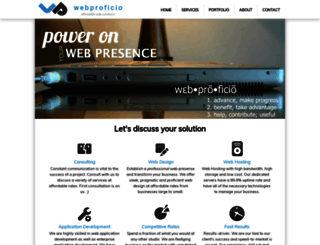 webproficio.com screenshot