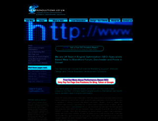 webprosolutions.co.uk screenshot