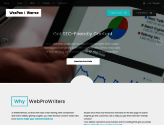 webprowriters.com screenshot