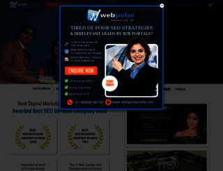webpulseindia.com screenshot