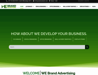 webrandadv.com screenshot