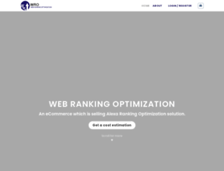 webrankingoptimization.com screenshot