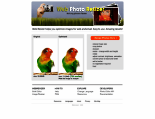 webresizer.com screenshot