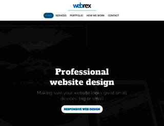 webrex.co.uk screenshot