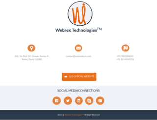 webrex.in screenshot