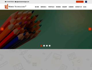 webrextechnologies.com screenshot