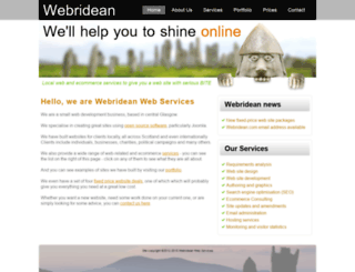 webridean.com screenshot