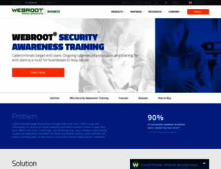 webroot.securecast.com screenshot