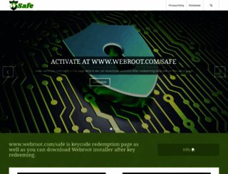 webrootsafe.net screenshot