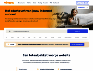 webruimtehosting.nl screenshot