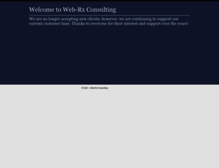 webrxconsulting.com screenshot