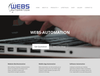 websautomation.com screenshot