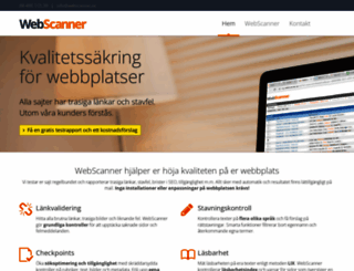 webscanner.se screenshot