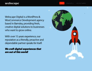 webscape.co.uk screenshot