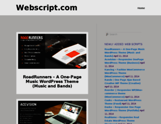 webscript.com screenshot