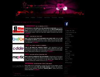 websdecontactos.com screenshot